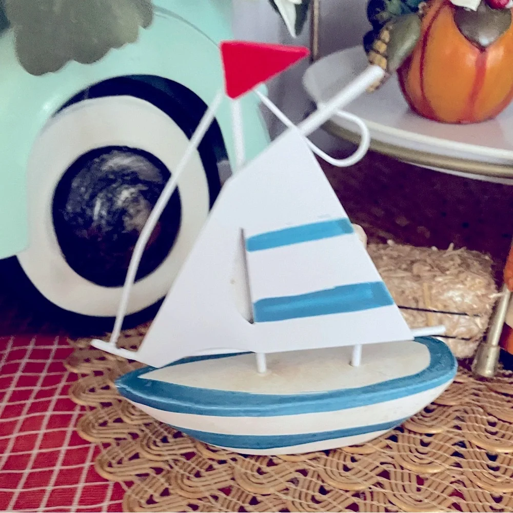 Sailboat Decor 3.5”